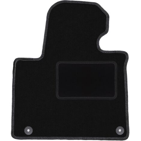 Alfombrilla de conductor negra para Kia Sorento III 7 plazas (2015-)