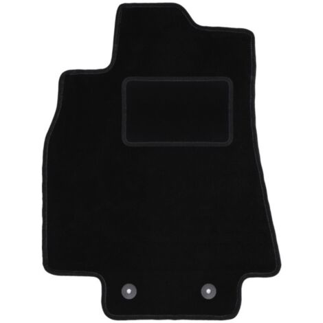 Alfombrilla de conductor negra para Mercedes Clase B W245 hatchback (2005-2011)
