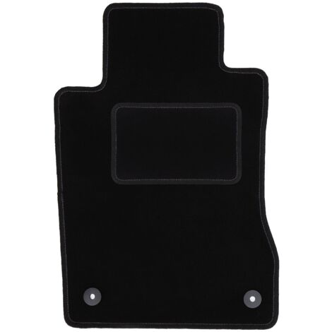 Alfombrilla de conductor negra para: Mercedes E W211 sedán, familiar (2002-2009)