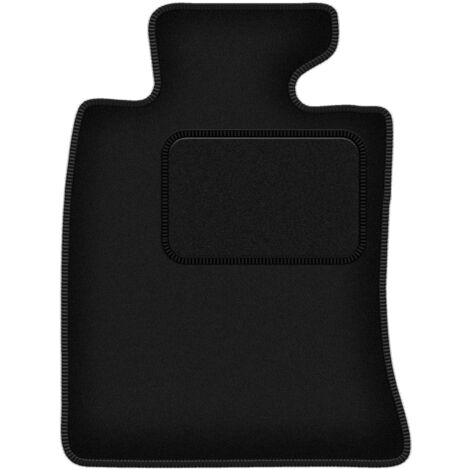 Alfombrilla de conductor negra para: Mini Clubman R55 hatchback (2006-)