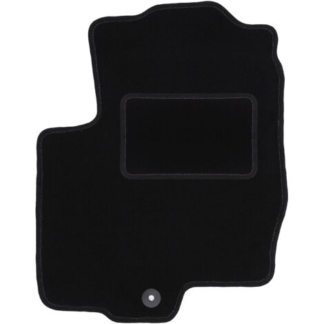 Alfombrilla de conductor negra para Mitsubishi Colt VI Z30 hatchback (2004-2008)