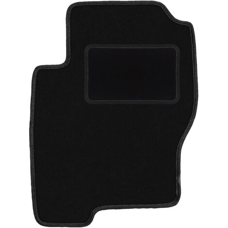 Alfombrilla de conductor negra para Nissan Navara III D40 pickup (2005-2011)