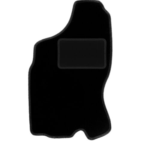 Alfombrilla de conductor negra para: Nissan Terrano II SUV (1993-2005)