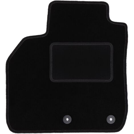 Alfombrilla de conductor negra para: Renault Grand Scenic II monovolumen (2003-2009)