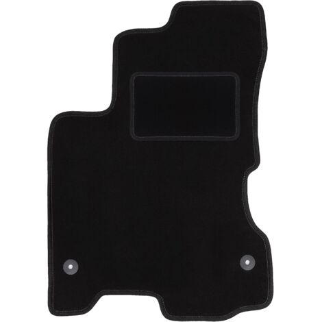 Alfombrilla de conductor negra para Renault Koleos I SUV (2007-2016)