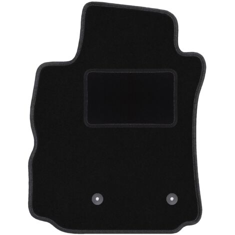 Alfombrilla de conductor negra para Renault Modus monovolumen (2004-2012)