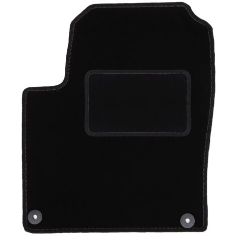 Alfombrilla de conductor negra para: Seat Alhambra I monovolumen (1995-2010)
