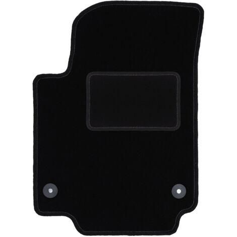 Alfombrilla de conductor negra para: Skoda Citigo hatchback (2011-)