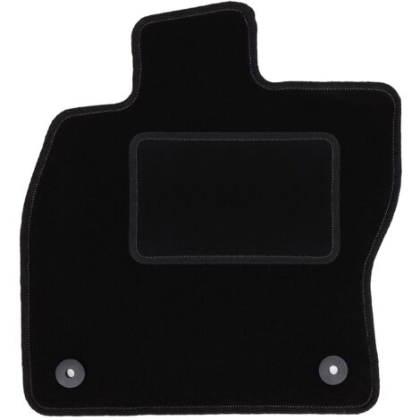 Alfombrilla de conductor negra para Skoda Superb III familiar, sedán (2015-2020)