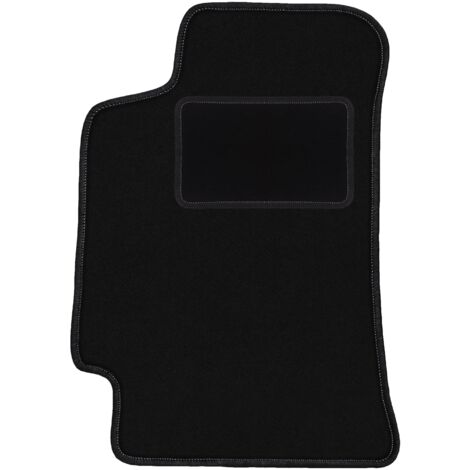 Alfombrilla de conductor negra para: Subaru Impreza GC (sin salidas de aire traseras) familiar, sedán (1993-2001)