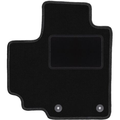 Alfombrilla de conductor negra para: Suzuki Celerio hatchback (2014-)