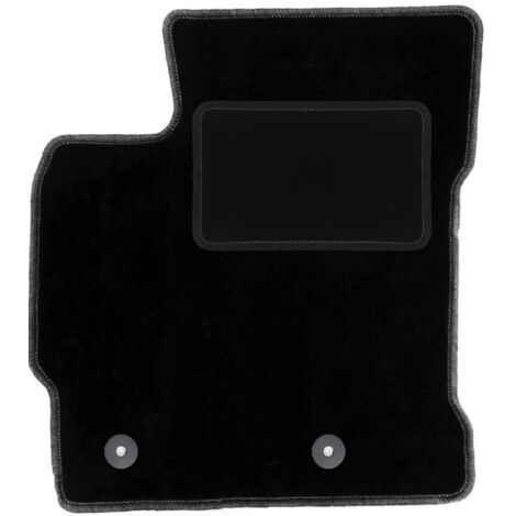 Alfombrilla de conductor negra para Toyota Corolla XI E16 hatchback, sedán (2013-2019)