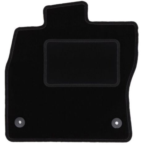 Alfombrilla de conductor negra para: Volkswagen Golf Sportsvan monovolumen (2014-)