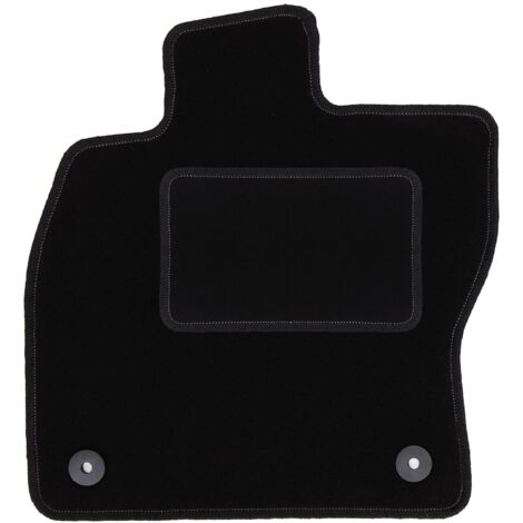 Alfombrilla de conductor negra para Volkswagen Golf VII alltrack, hatchback, familiar, variante (2012-)