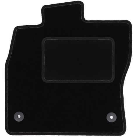 Alfombrilla de conductor negra para Volkswagen Passat B8 sedán, familiar, variante, alltrack (2015-)