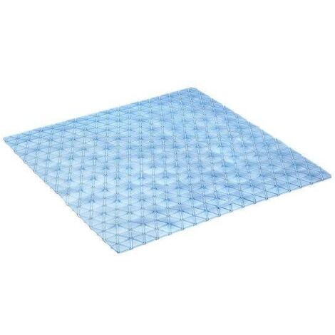 Alfombrilla de ducha antideslizante azul, Diamond Aqua Tatay TATAY