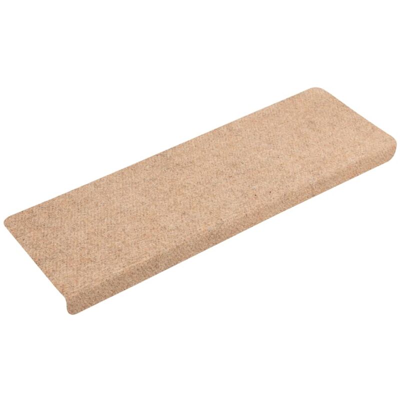 

Alfombrilla de escaleras 15 uds tela punzonada marrón 65x25 cm - Marrón - Vidaxl