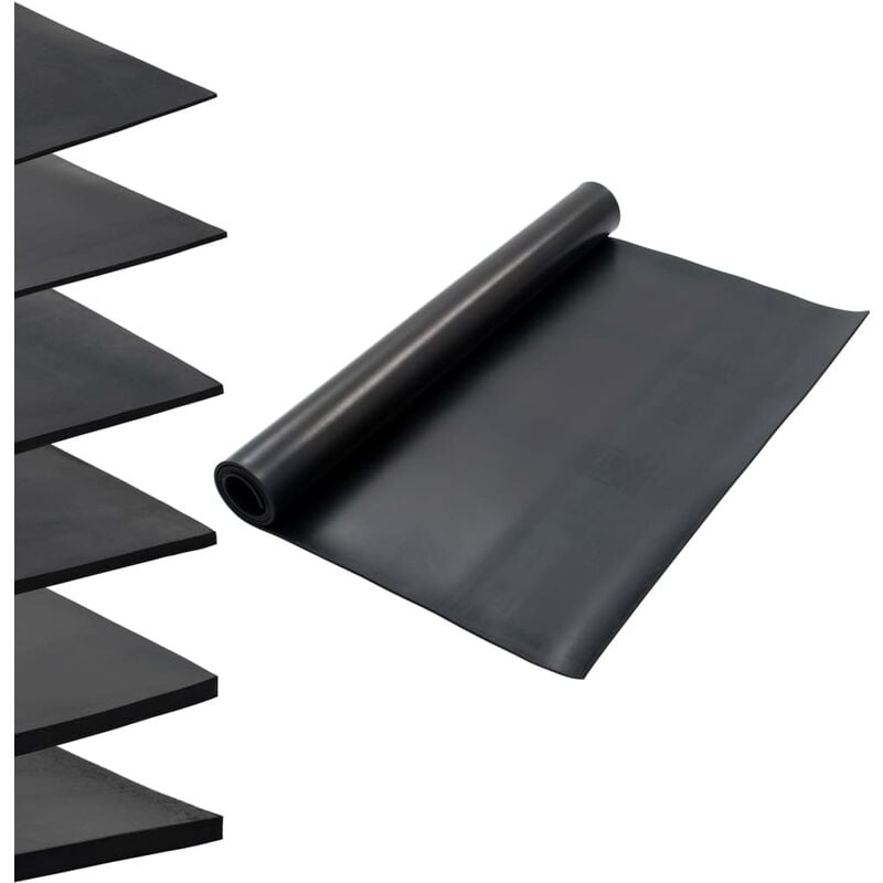 

Alfombrilla de goma antideslizante 1,2x2 m 6 mm lisa