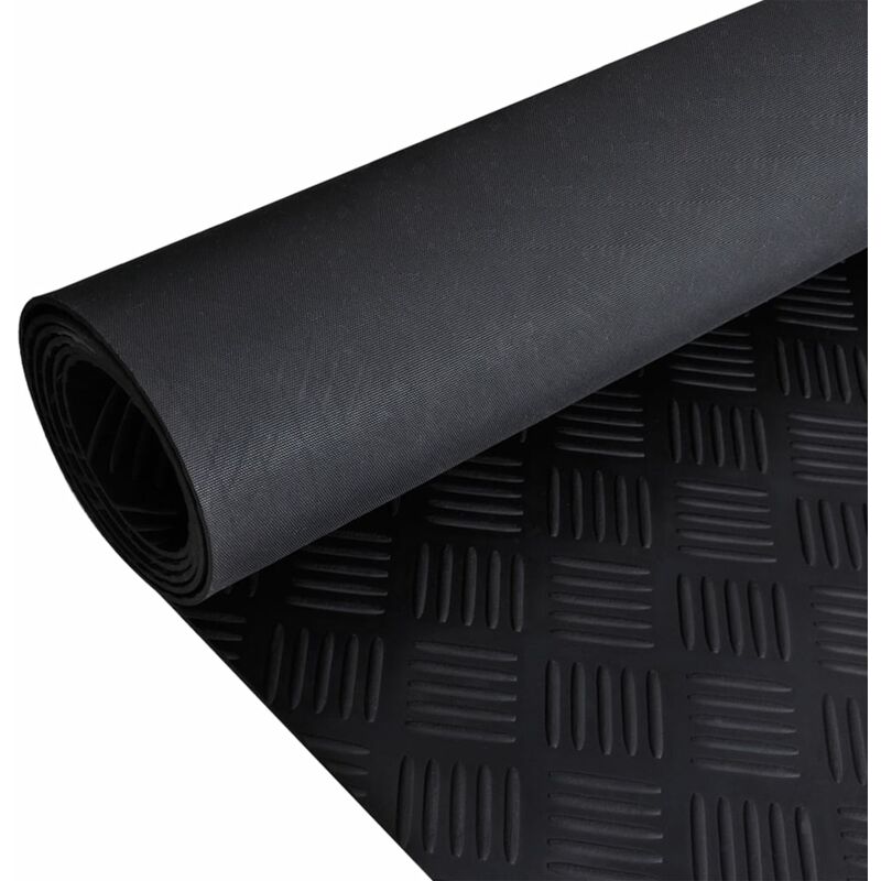 

Alfombrilla de goma antideslizante 1,5x2 m 3 mm ajedrezado