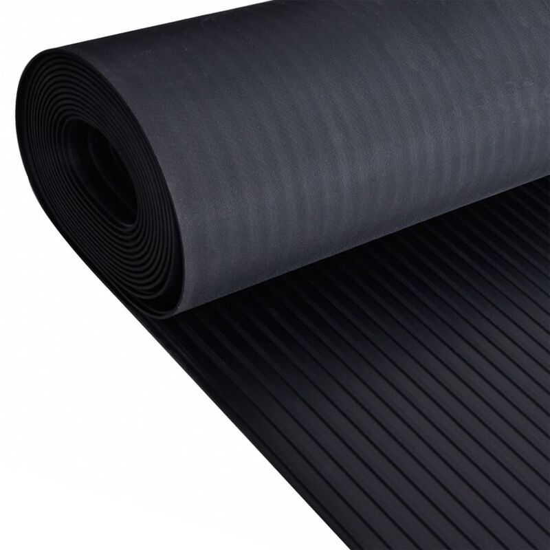 

Alfombrilla de goma antideslizante 1,5x4 m 3 mm acanalado ancho