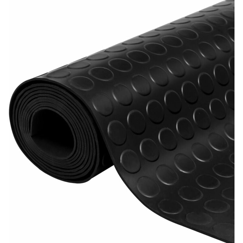 

Alfombrilla de goma antideslizante 1,5x4 m 3 mm puntos