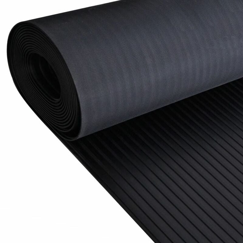 

Alfombrilla de goma antideslizante 5 x 1 m acanalado ancho