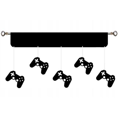 Alfombrilla de ratón GRA GAME GAMER, 90 cm, negra, para jóvenes jugadores.
