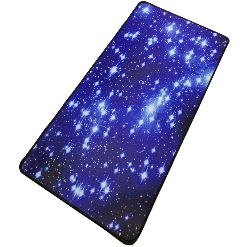 

Alfombrilla de raton Starry Sky con borde de bloqueo, alfombrilla de raton antideslizante para juegos, reemplazo para PC, ordenador portatil, MacBook