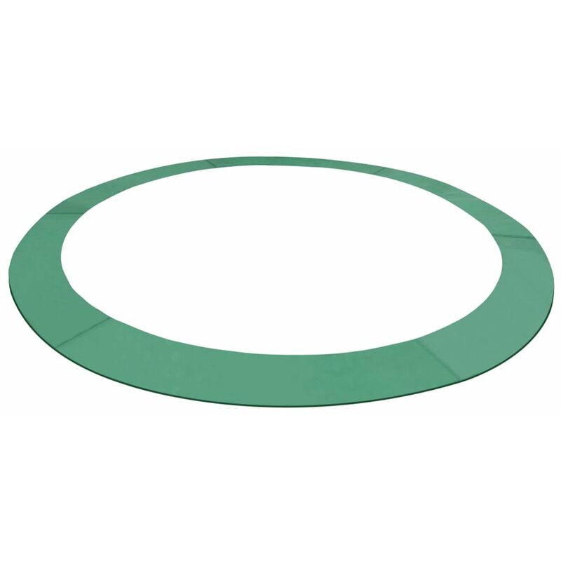 

Alfombrilla de seguridad cama elastica PE redonda verde 3,66m