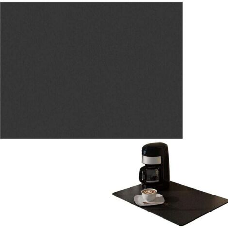 Alfombrilla de silicona antideslizante ignífuga para cafetera KZQ, apta para cafetera, microondas, horno y tostadora (30 x 40 cm)