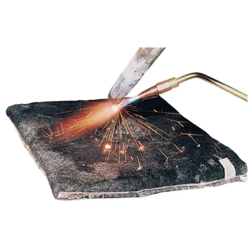 

Alfombrilla de soldadura con tapete de protección contra llamas con aislamiento, húmedo L300xW300xH30 aprox. Mm Jutec