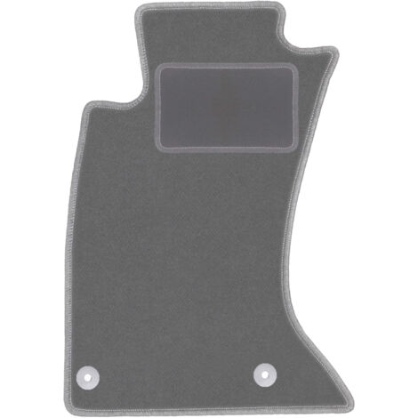 Alfombrilla de terciopelo conductor para: Lexus IS II 4WD sedan (2005-2013) grafito