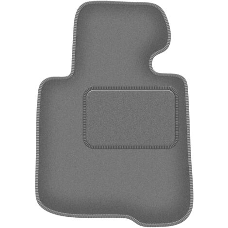 Alfombrilla de terciopelo para el conductor para: BMW Serie 4 F32 Gran Coupé (2013-) grafito