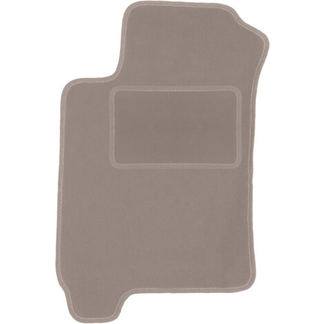 Alfombrilla de terciopelo para el conductor para: Subaru Forester I crossover (1997-2002) beige