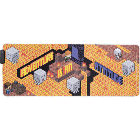 Alfombrilla escritorio paladone minecraft
