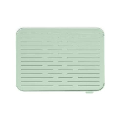 ALFOMBRILLA ESCURREPLATOS SILICONA VERDE JADE 44 X 32 CM - 20 33 29