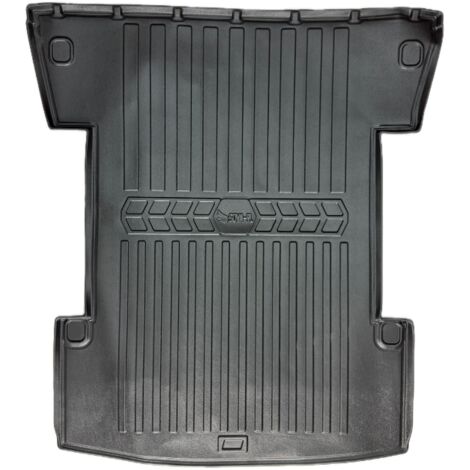 Alfombrilla maletero Volkswagen Caddy III, IV 2K 2003-2020 para versión 7 plazas (3ª fila de asientos plegada), base larga