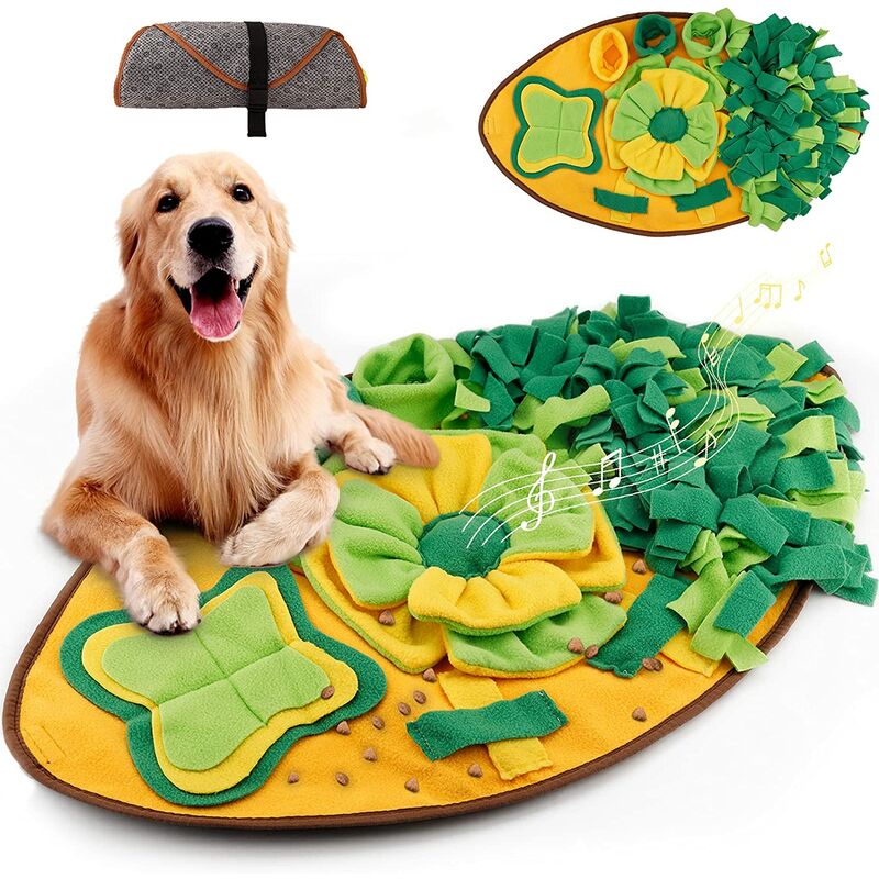 

Alfombrilla para olfatear para perros, rompecabezas para educadores, alfombrilla de búsqueda, alimentación lenta, juguete inteligente, alfombrilla
