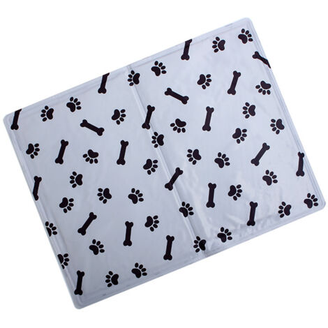 Alfombrilla refrescante para mascotas, colchoneta para cama de perro, alfombrilla refrescante para perros, cojín para dormir de mascota, gris
