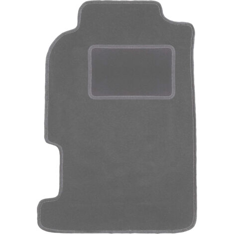 Alfombrilla velour conductor para: Honda CRX DelSol coupe, cabrio (1992-1997) grafito