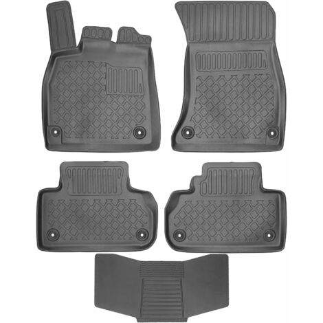 Alfombrillas ARISTAR 603220 + FUNDA 251992 - Audi Q5 II SUV 2017- (TFSI e / Plug-in Hybrid) / Audi Q5 Sportback 2021- SOPORTE AV2 delantero y trasero