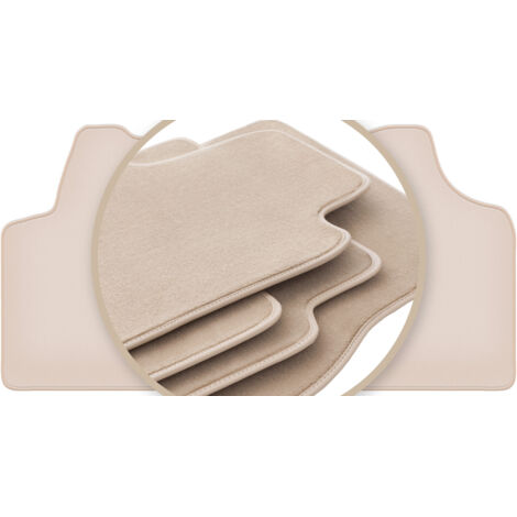 Alfombrillas beige PREMIUM para: Citroën Jumpy II furgoneta 2007-2016