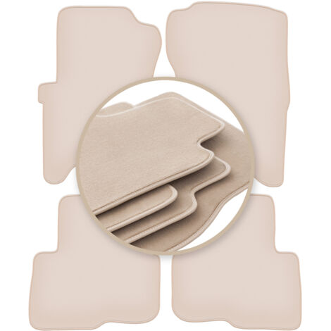Alfombrillas beige PREMIUM para Land Rover Discovery III SUV 2004-2011