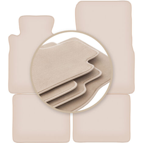 Alfombrillas beige PREMIUM para: Mercedes SE W126 berlina 1979-1991