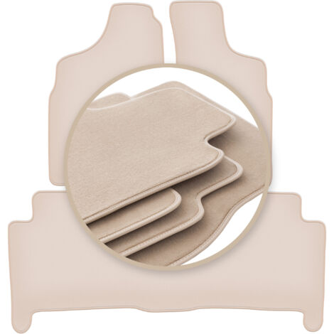 Alfombrillas beige PREMIUM para: Nissan Terrano II SUV 1993-2005
