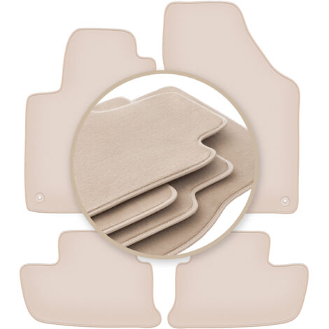 Alfombrillas beige PREMIUM para Peugeot RCZ Coupé 2010-2015
