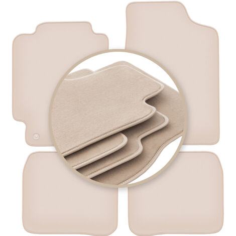 Alfombrillas beige PREMIUM para Toyota Corolla E10 hatchback, station wagon, sedan 1992-1997