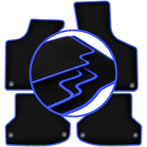Alfombrillas CARLUX-BLUE para Audi A3 8P hatchback, sportback, cabrio (2003-2011)