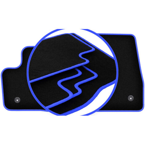 Alfombrillas CARLUX-BLUE para Ford Transit Connect FL furgoneta (2017-)