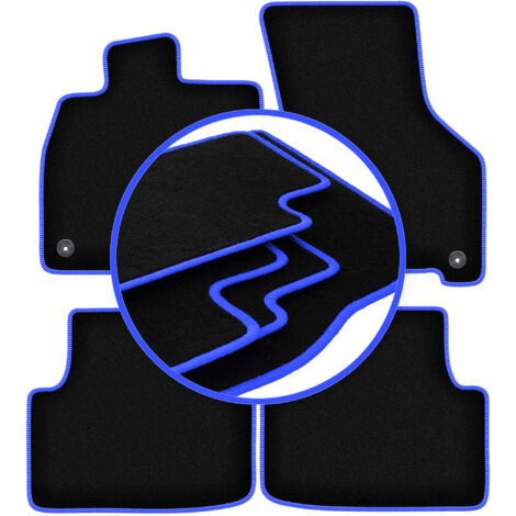 Alfombrillas CARLUX-BLUE para Skoda Audi A3 8Y MHEV 0 (2020-)